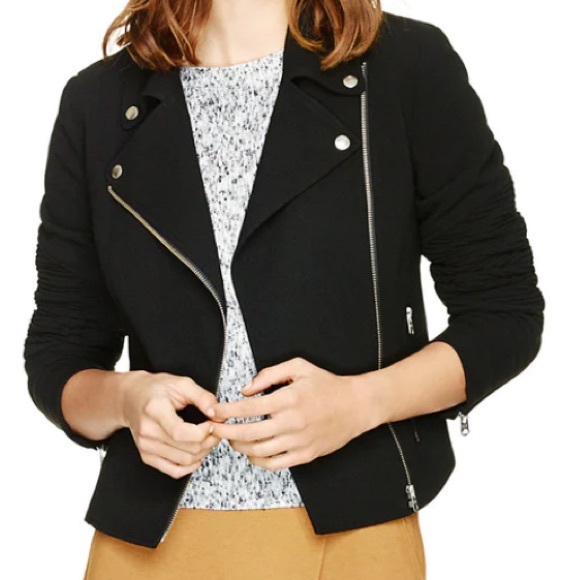 Aritzia Wilfred Montesson Moto Jacket Black and Grey Size 2 (XS) - Picture 3 of 11